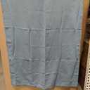 PONY DANCE Short Blackout Curtains Set - Nursery Short Curtain Panels Thermal Insulated Window Treatments Back Tab/Rod Pocket Light Blocking for Bedroom, 64 Wide 40 Long, Pigeon Blue, 2 Panels