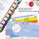 Index Tabs for ICD-10-PCS 2025-AAPC Version, Upgraded Complete Book Tabs Set (Book not Included), Color-Coded Tabs for Every Chapter with Code Ranges, Laminated & Waterproof & Repositionable