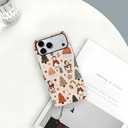 DJSOK Compatible with iPhone 17 Pro Max,Frosted PC Anti-Scratch Shockproof Case - Goose Christmas Hat