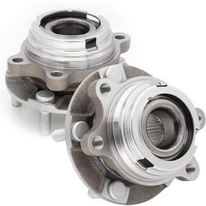 Pair Front Wheel Hub Bearing Assembly Compatible with Nissan Altima 07-18 / Maxima 2009-18 / Murano 2009-18 / Pathfinder 13-19 / Infiniti JX35 2013 / Infiniti QX60 2014-18 [513296]
