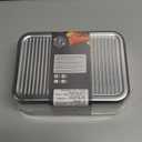 3Pcs Long-Lasting Stainless Steel Food Storage Containers with Glass Lids, 78 fl oz / 44 fl oz / 22 fl oz, Proven Airtight Leak Proof Versatile Meal Prep Bento Box for Picnics