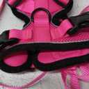 rabbitgoo Cat Harness and Leash for Walking, Escape Proof Soft Adjustable Vest Harnesses for Cats, Easy Control Breathable Reflective Strips Jacket, Rose Red, XS