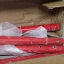 Concrete Bull Float Tool Kit, 47'' x 8'' Concrete Float, Round End Stainless Steel Trowel Board Kit Tool, Cement Trowel Tools Float Bracket, Handle Concrete Tools Finishing with Handles