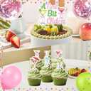 2 x Martini Party Decorations Set for Adults, A Tini Bit Older Birthday Theme Kit with Balloons, Banner, Cake Topper, Cupcake Picks & Tablecloth, Cocktail Decor for Women & Men