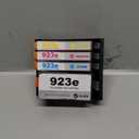 923XL 923 Ink Cartridges Combo Pack: Replacement for HP 923 923e Ink Cartridges for HP Printer OfficeJet Pro 8130e 8135e 8139e 8138e 8122e 8120 8124e 8125e 8130 8132e (4 Pack B/C/M/Y)