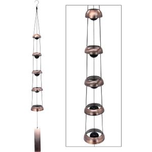 Copper Wind Chimes, Temple Wind Chime,Feng Shui Wind Chimes for Home Yard Outdoor Decoration