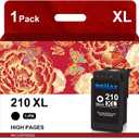 PG-210XL Black Ink Cartridge Replacement for Canon 210XL PG-210 210 Value Pack for Canon MX350 MX420 MX410 MP495 MP270 MP280 MP480 MP490 MP240 Printer (1 Black)