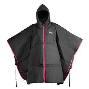 Camping Blanket Poncho, Large Wearable Blankets, 75 x 55 inch Cape, Windproof & Water-Repellent, Portable & Warm, for Outdoor, Sports, Travel, Car