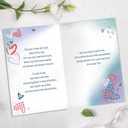 2 x Romantic Anniversary Card & Gifts for Men, Women, Couples, Boyfriend or Girlfriend Happy Wedding Anniversary Card for Husband or Wife, Him or Her, Valentines Day