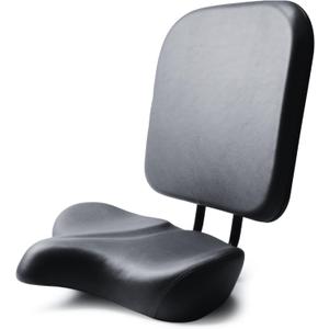 sixthreezero Bike Seat, Comfortable Bicycle Saddle Extra Large Wide Super Duper Max Cushion Comfort Seat for Men and Women (Black)