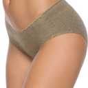 Wealurre Cotton Bikini Women's Breathable Panties Seamless Comfort Underwear (Blue, XL)