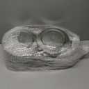 6 Sets Round Floral Foam and Clear Plastic Saucer Plant Drip Tray Floral Flower Dish Green Foam for Artificial Flowers Wedding Home Party Decoration (7.5 Inches)