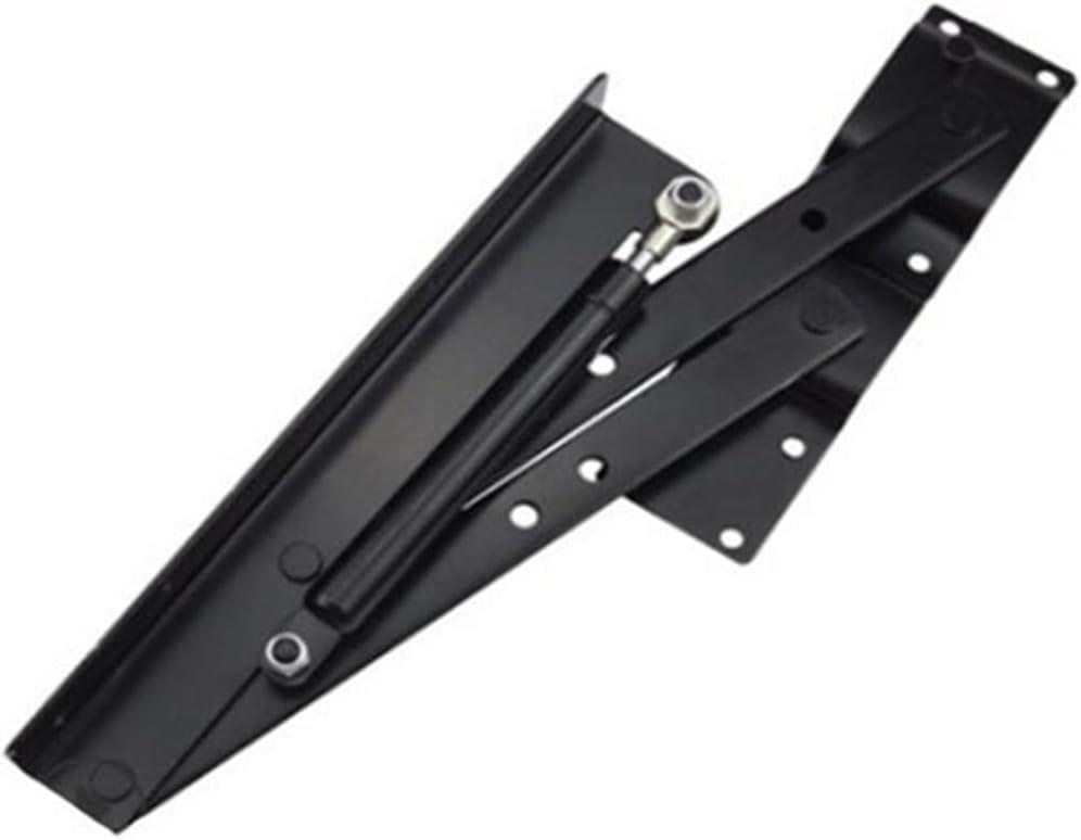 2pcs Folding Spring Tea Table Hinge Furniture Lift Up Top Mechanism Hardware Lifting Rack Shelf for Coffee ComputerTable(A)