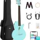 Enya NOVA GO SP1 Carbon Fiber 35-Inch Smart Acoustic-Electric Travel Guitar
