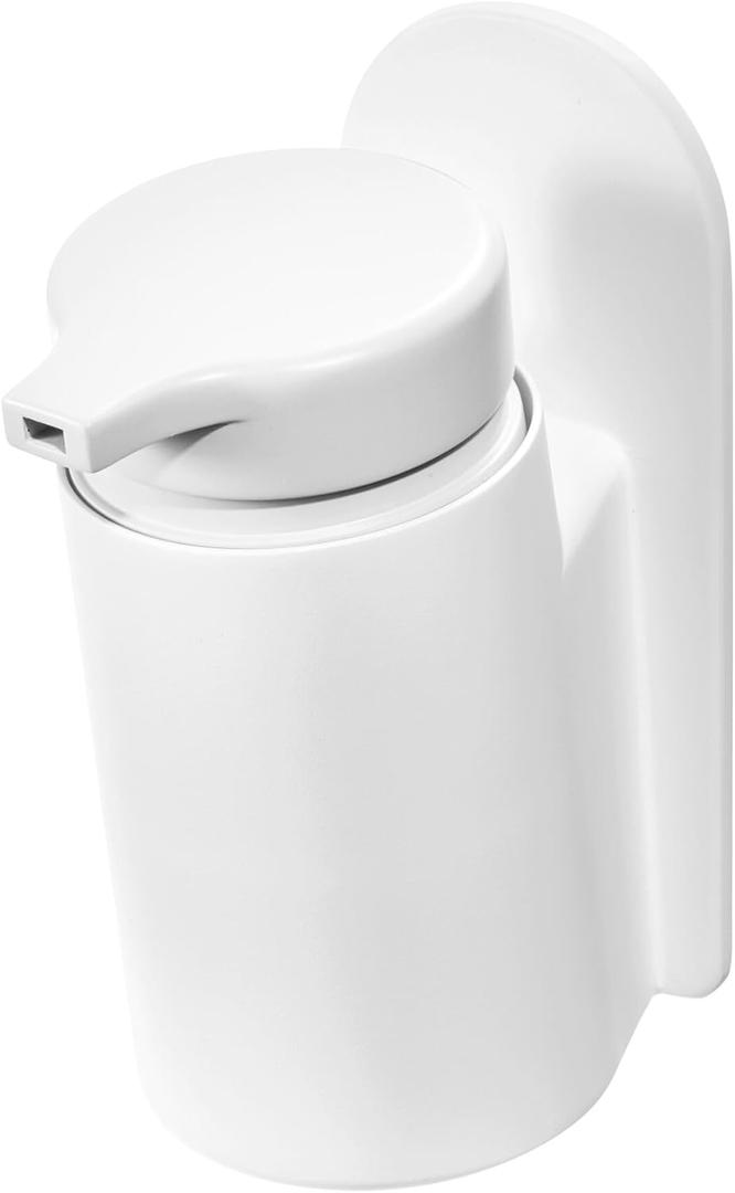 iDesign Self-Adhesive Soap Dispenser - White