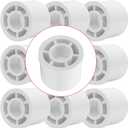 10Pack 1-1/2"x 1/2" PVC DWV Reducing Bush Adapter Pipe Fitting SCH40 PVC Reducer Bushing (Socket x Socket) PVC Pipe Reducing Bushing Fitting for Home Sewer Plumbing