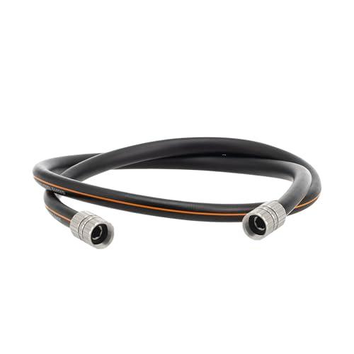 Giraffe Tools Garden Hose 5/8", Custom Length, Heavy Duty, No Kink, Flexible, Rubber Garden Hose, Leakproof Water Hose, 5ft Double Female Fittings, 600 Burst PSI