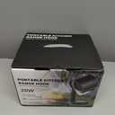 Portable Range Hood - Desktop Kitchen Exhaust Fan Extractor, Ductless Mini Smoke Airhood for Indoor Cooking, RV Camper Cooktop Absorber, Air Vent Filter System, 3-Speed Smokeless Fans