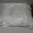 HBlife 12 Inches Tall [Extra Tall Version] Clear Shelf Dividers, 6 Pack Purse Organizer for Closet Perfect for Sweater, Shirts, Handbags, Acrylic Adjustable Bookshelf for Organization