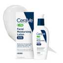 CeraVe PM Facial Moisturizing Lotion, Night Cream with Hyaluronic Acid and Niacinamide, Ultra-Lightweight, Oil-Free Moisturizer for Face, 3 Ounce (3 Fl Oz (Pack of 1))