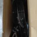 Amazon Basics 20" High Velocity Industrial Fan, Floor Fan, with 3 Speeds, Tilt Head, Metal Construction and Aluminum Blades, Ideal for Industrial/Commercial Space, and Garage/Gym, 125W, Black