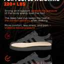 220+ lbs Plantar Fasciitis Insoles - High Arch Support - Pain Relief - Comfort and Stability - Work Boots and Shoes (S) (S(Men 6.5-8.5/Women 7.5-9.5), Multicolor)