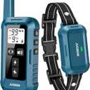 Jugbow Dog Shock Collar - 4200FT Dog Training Collar with Remote, IPX8 Waterproof Electric Collar with 4 Training Modes, Security Lock, Rechargeable e-Collar for All Breeds, Sizes, Blue