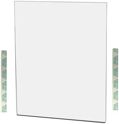 Marketing Holders  Wall Sign Holder with Double Sided Tape for Holiday and Seasonal Signs for Events and Parties Clear Acrylic Sleeve