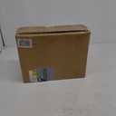 Tall Side Table, 30 inch High End Table, Small Entryway Table, Bedside Table for Living Room and Bedroom, Greige & Black