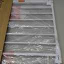 Baby Gate No Drilling, 29"-40" Auto Close Dog Gate Indoor for Doorways & Stairs, Pressure Mounted Adjustable Pet Gate, Easy Walk Through Child Gate for Children & Pets Stroller Friendly, White (29-40"Wide, 28"Tall)