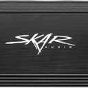 Skar Audio RP-4500.1D Monoblock Class D MOSFET Amplifier with Remote Subwoofer Level Control, 4500W