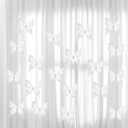 SUQ I OME 12pcs of White Butterfly Decorations for Curtains draperys,Bedroom Living Room Girl's Rooms