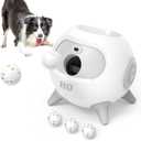 uahpet Automatic Ball Launcher for Dogs with Obstacle Detection, 4Balls
Up to 80ft Adjustable Distance, 4000mAh Battery, for Medium & Large Dogs, 4 eTPU Balls