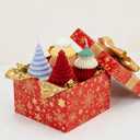 4Pcs Pine Tree Candle Molds, Silicone Candle Molds for Candle Making, 3D Evergreen Tree Molds for Epoxy Resin Soap Chocolate Wax DIY Crafts Home Decor Nature-Inspired Handmade Gift