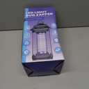 LiBa Electric Bug Zapper, Indoor - (2) Extra Replacement Bulbs - Fly, Mosquito Killer and Repellent - Lightweight, Powerful 2800V Grid, Easy-to-Clean, with a Removable Washable Tray.