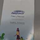 Sunflower King Pillowcases Set of 2, 100% Cotton King Pillow Cases 2, 2040 inches Dark Pink, Soft and Breathable