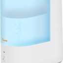 Crane Warm Mist Humidifier, Small Humidifier for Bedroom, Office, Vapor Pad Tray, Soothing Warm Mist Humidifiers For Bedroom, Relief for Dry Air, Quiet Operation, Auto Shut-Off, Desk Humidifiers