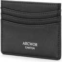 Slim Wallet Minimalist Front Pocket RFID Blocking Men and Women Leather Wallets