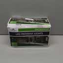 EXCMARK 10 Pack Solar Lights Outdoor Garden Pathway Solar Powered Yard Lights for Walkway Sidewalk Driveway. (Cool White)