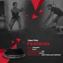 Power Plate Personal Vibration Plate Exercise Machine
With Resistance Bands and Remote Control, High or Low at 35 Hz, Non-Slip, Space Saving for Home Fitness, 264 lb Capacity