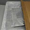 XL Enclosed Stainless Steel Litter Box with Lid,Covered,Light Gray