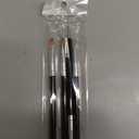 Artdone Nail Dotting Tools 6PCS Double-ended Nail Art Brushes Kit Nail Art Gel Polish Liner Brushes Design Pen For Nail Drawing And Nail Paint Brushes Small Detail Brushes (Black)