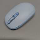 TECKNET Wireless Mouse, 2.4G Quiet Computer Mouse with USB Receiver, 4 Buttons Portable Cordless Mice for Chromebook, Laptop, PC, Mac, 800/1200/1600 DPI - Blue