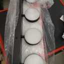 Modern Bathroom Vanity Light Fixtures,4-Light Matte Black Bathroom Wall. 4 Light, Look the Photo