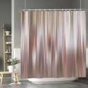 Baocicoo Rose Gold Abstract Grunge Shower Curtain Texture Grain Old Retro Modern Shower Curtains for Home Bathtubs Bathroom Decor Waterproof Polyester Fabric with Hooks 72x72 Inches Inches
