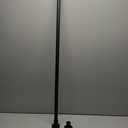 YNL No Drill Tension Shower Curtain Rod Tension Mount, Non-Slip Rust-Resistant Stainless Steel Telescoping Adjustable 32-80 Inch (2.7-6.6ft) for Bathroom, Kitchen, Living Room (Matte Black)