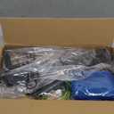 Foldable Dog Grooming Arm with Clamp: Adjustable Height 26"-40", Dog Grooming Table Arm with Hammock and No-Sit Holder, Grooming Restraint for Small Medium Dogs at Home or Salon