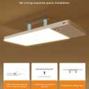 FULEN 2 Pack Rechargeable Motion Sensor Ceiling Light Upgraded, Cordless Closet Light with 12000mAh Battery, LED Shower Light for Bathroom,Pantry,Porch,Garage,3000K/4500K/6000K, Remote Control