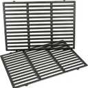 Genesis II E-310 Grill Grates for Weber Genesis II 300 & LX 300 Series, Fits E/S 310 315 325 335 & LX 340 Replaces 66095 66802 66805 Cast Iron Replacement Cooking Grates, 2 Pack 18.75 x 13.25 Inch