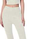 Women's Sweetheart V Neck Tank Top Adjustable Straps Workout Yoga Tops Going Out Basic Casual Crop Cami Shirts (Beige, S)